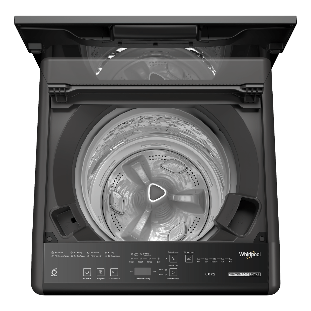 Whirlpool Whitemagic Royal 6kg 5 Star Fully Automatic Top Load Washing Machine