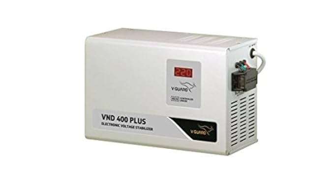 V-Guard VND 400 Plus Voltage Stabilizer (Grey)