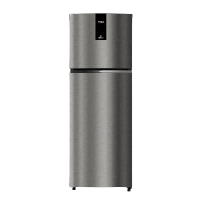 Whirlpool 265 Litres Frost Free Double Door 2 Star Refrigerator (Arctic Steel, REF INV DF278 2S ARTC STL21878)