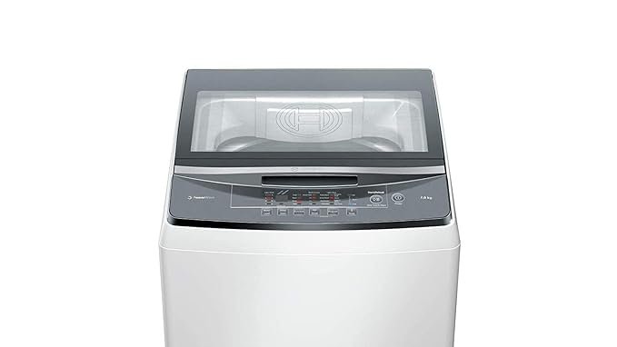 Bosch 7 kg Fully Automatic Top Loading Washing Machine (WOE704W1IN, White) Visit the Bosch Store