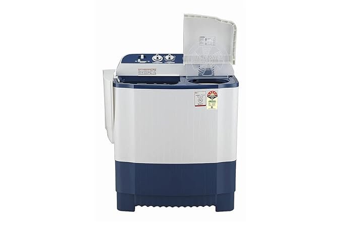 LG 7 Kg 5 Star Semi-Automatic Top Loading Washing Machine Appliance (P7010NBAZ, Dark Blue)