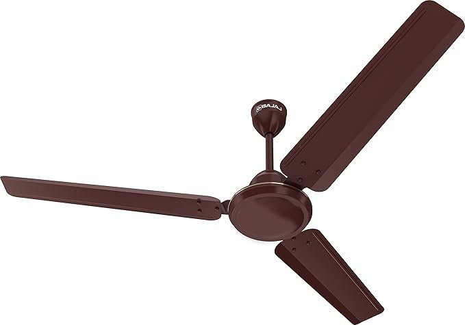 Bajaj Durato 12S1 1200Mm (48") Ceiling Fans For Home |Bee Star Rated Energy Efficient Ceiling Fan|Thermatuff Technology| High Airdelivery & Highspeed 400 Rpm| 3-Yr Warranty Brown