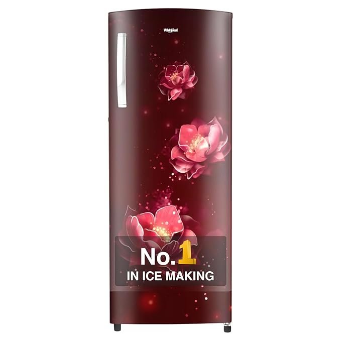 Whirlpool 207 L 5 Star Icemagic Pro Inverter Direct-Cool Single Door Refrigerator (230 IMPRO PRM 5S INV WINE ABYSS-Z, 2023 Model)