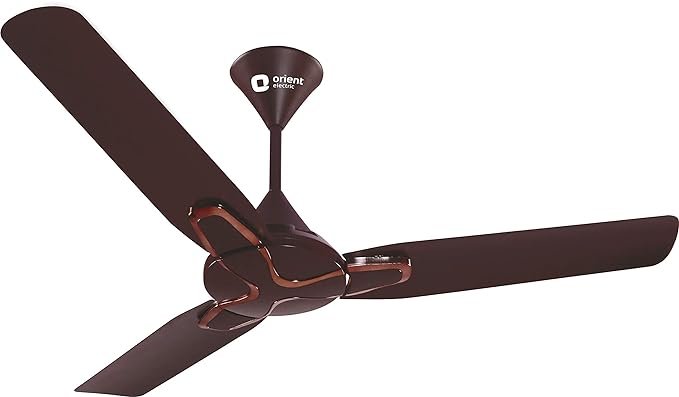 Orient Electric Jazz 1200mm Ceiling Fan (Metallic Bronze/Copper), 4 stars