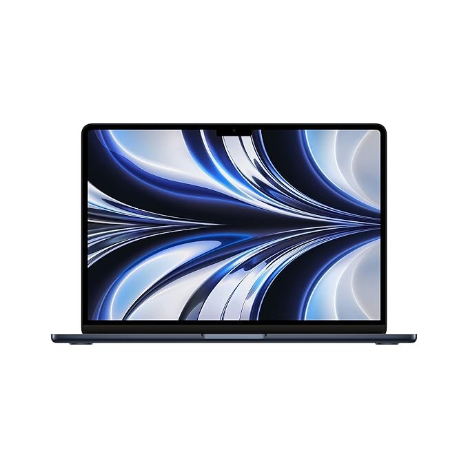 Apple 2022 MacBook Air Laptop with M2 chip: 34.46 cm (13.6-inch) Liquid Retina Display, 8GB RAM, 256GB SSD Storage, Backlit Keyboard, 1080p FaceTime HD Camera.