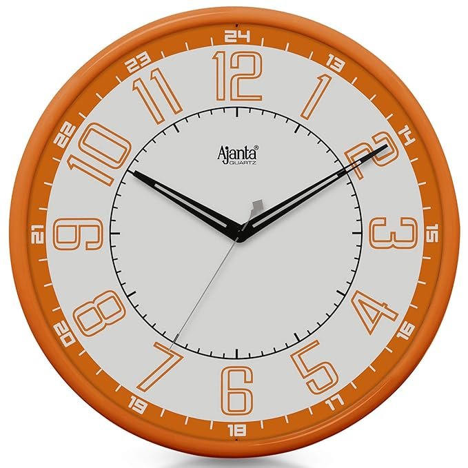 Ajanta Designer Clock 2857 White