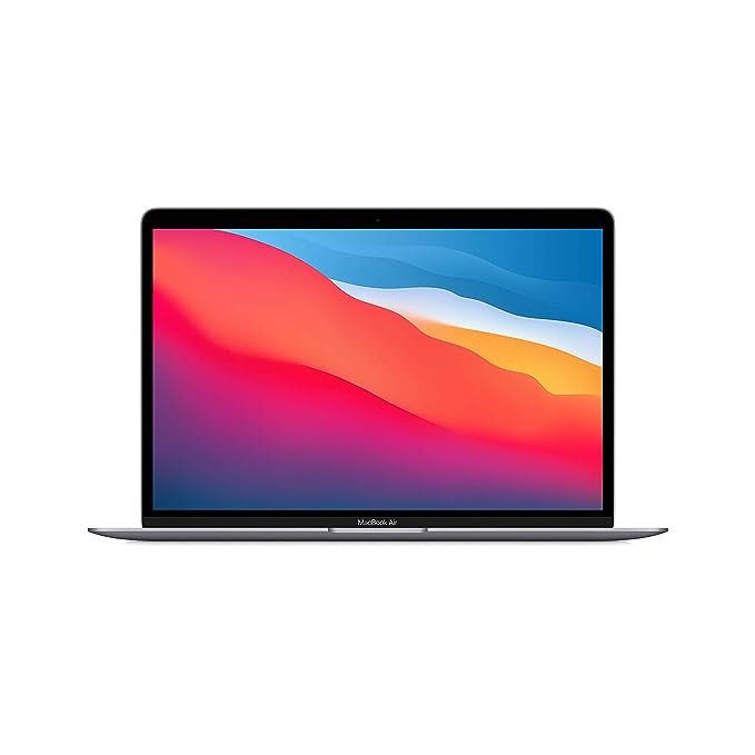 Apple MacBook Air Laptop M1 chip, 13.3-inch/33.74 cm Retina Display, 8GB RAM, 256GB SSD Storage, Backlit Keyboard, FaceTime HD Camera, Touch ID. Space Grey