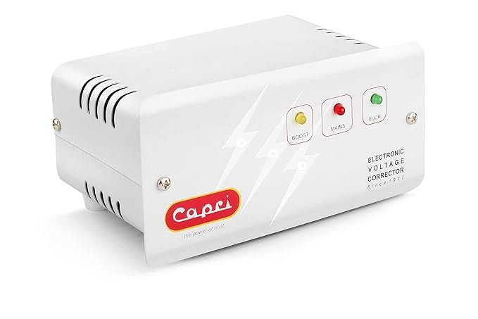 CAPRI DSP 15 Multicolour Electronic Voltage Stabilizers Upto32" LCD/LED TV+Dth/DVD