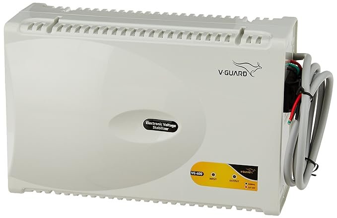 V-Guard VG 400 Voltage Stabilizer for AC upto 1.5 Ton (Working Range: 170-270V)