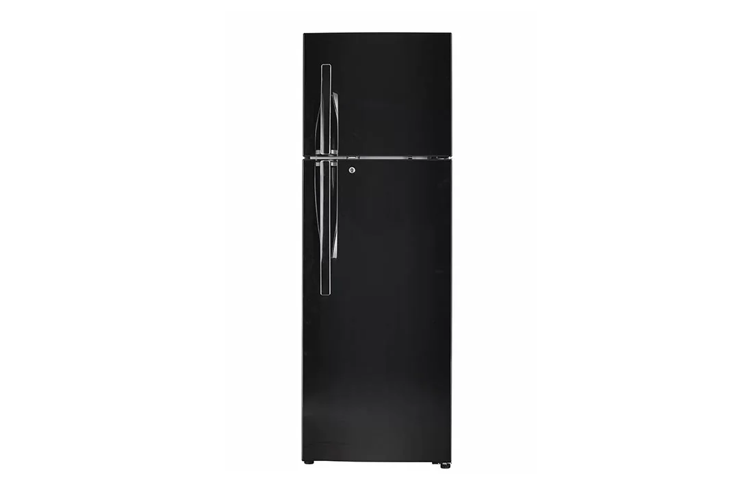 LG GL-T402JES3 360 L 3 Star Inverter Frost-Free Double Door Refrigerator (Ebony Sheen)