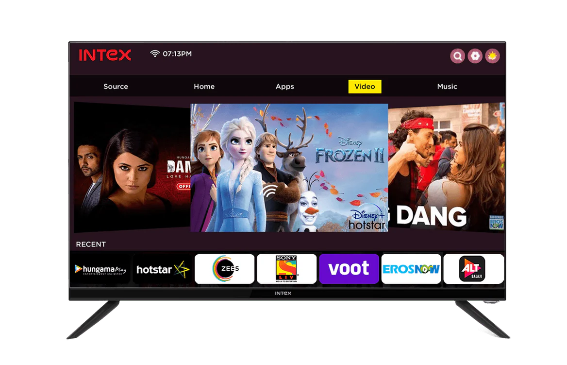 Intex 80cm (32") HD Smart Android 9.0 LED TV (LED-SHF3263)